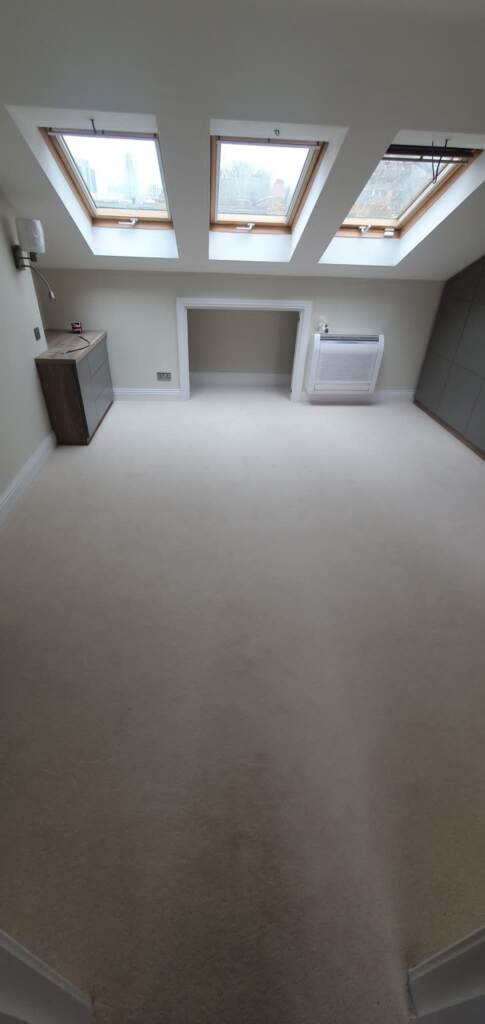 Westex Flooring Ultima Twist Major Sorbet Carpet Installation in Camden, Home