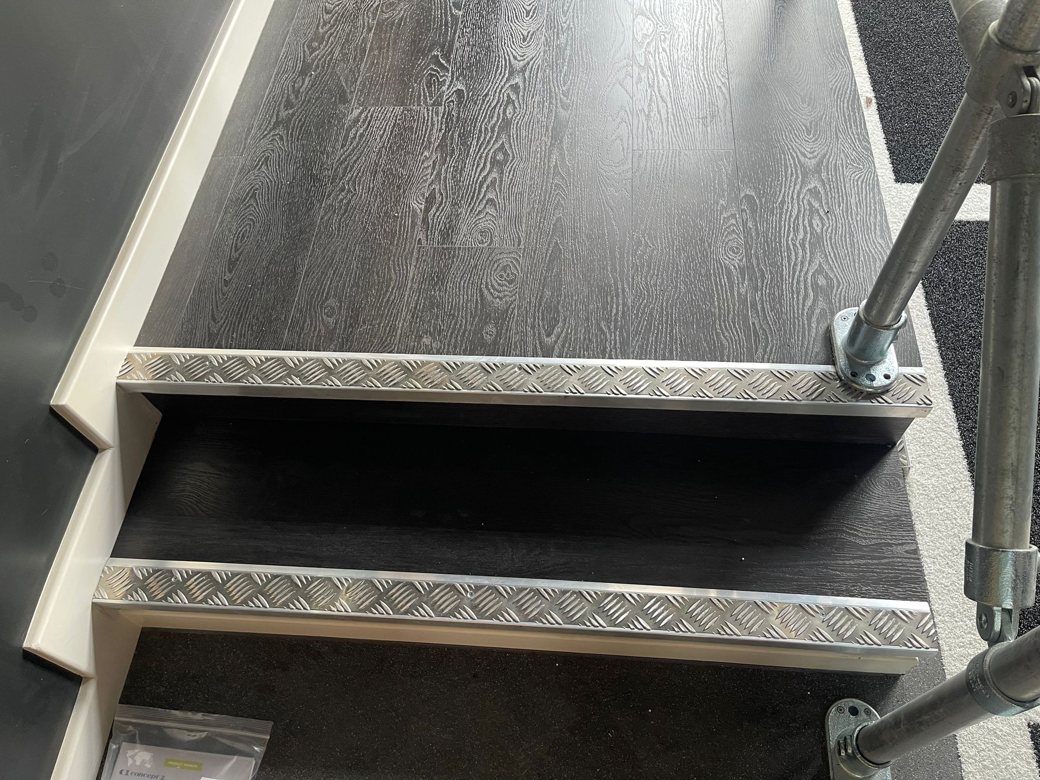 Amtico First Worn Ash fitting in Wimbledon-0