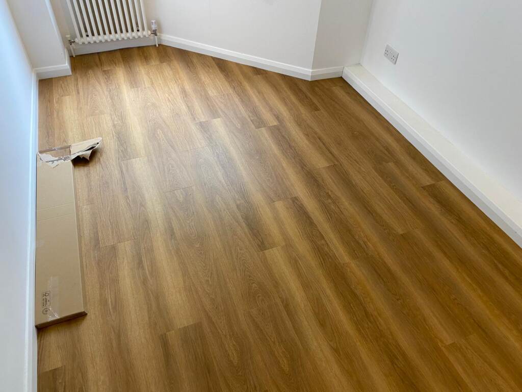 Amtico Spacia Honey Oak Installation in Pimlico Wood Flooring - Amtico Flooring - Carpet - Wood Flooring
