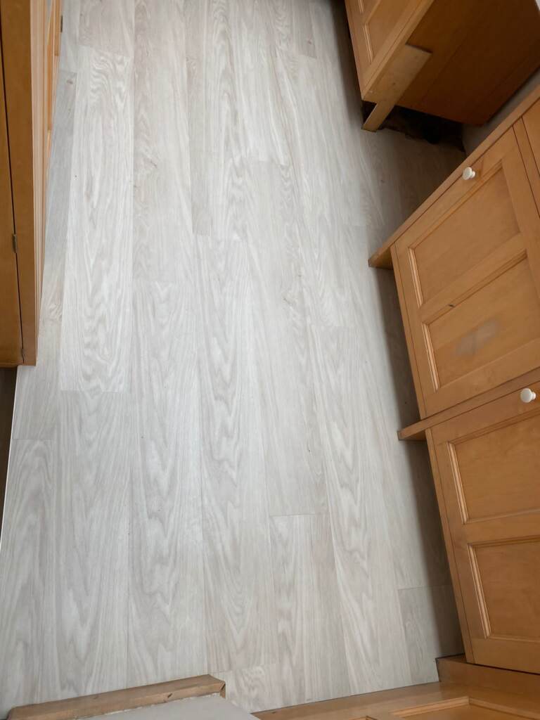Amtico Spacia White Oak Installation in Fulham, Luxury Vinyl Tile (LVT) Flooring, Wood Flooring, Home