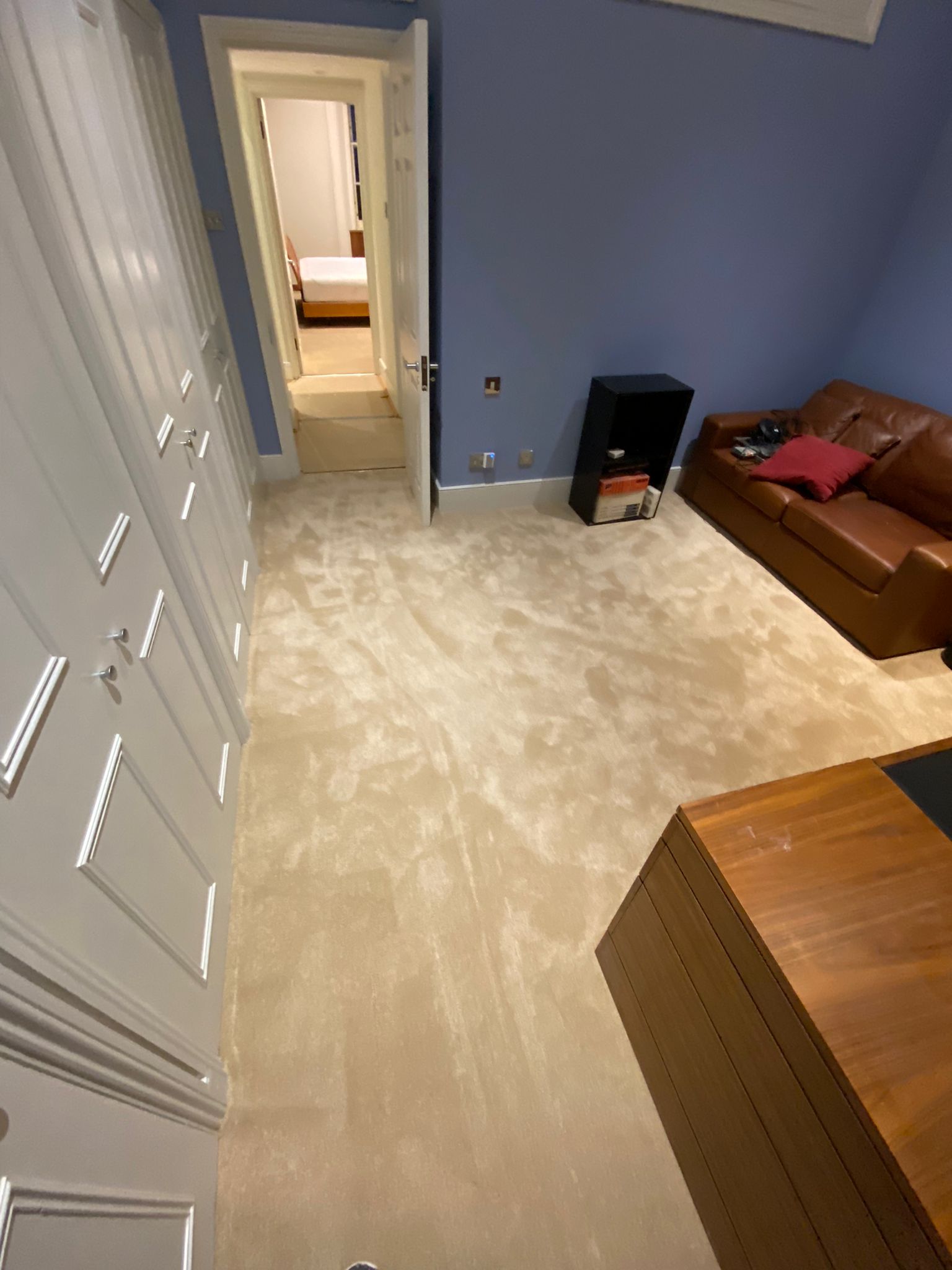 Cavalier Carpets Stainless Serenity Calico installation in Mayfair-2