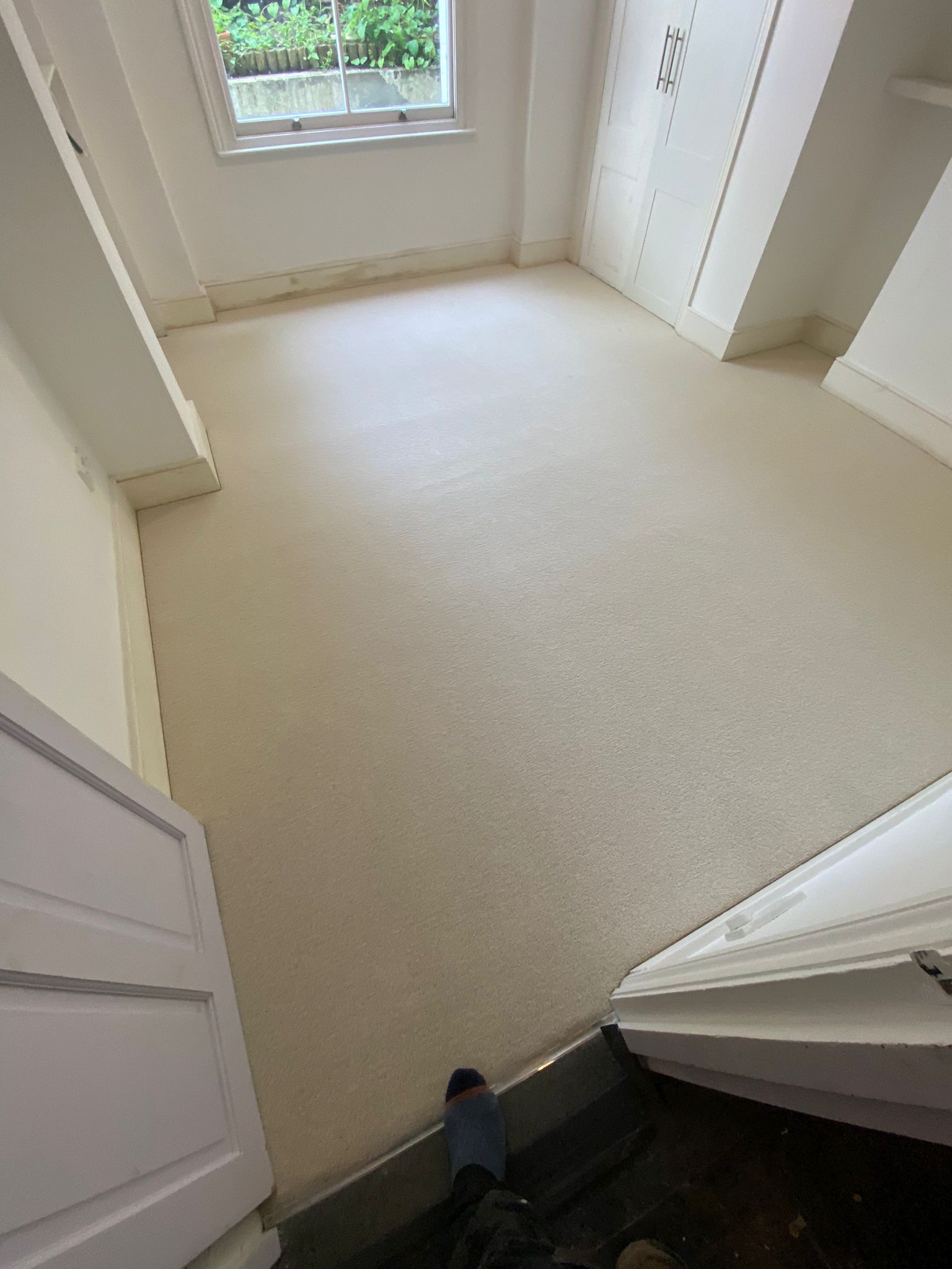 Clarendon Carpets Mayfair Ivory instalment in Canary Wharf-0