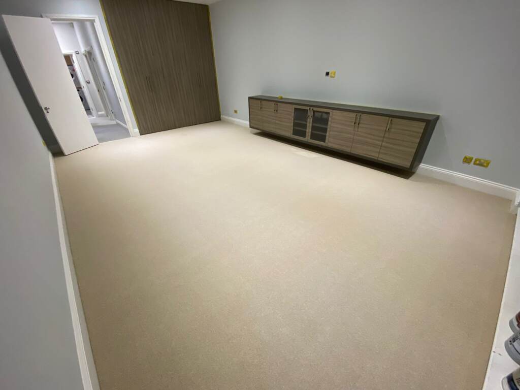 Clarendon Carpets Mayfair Natural Installation in Docklands, Carpet, Home
