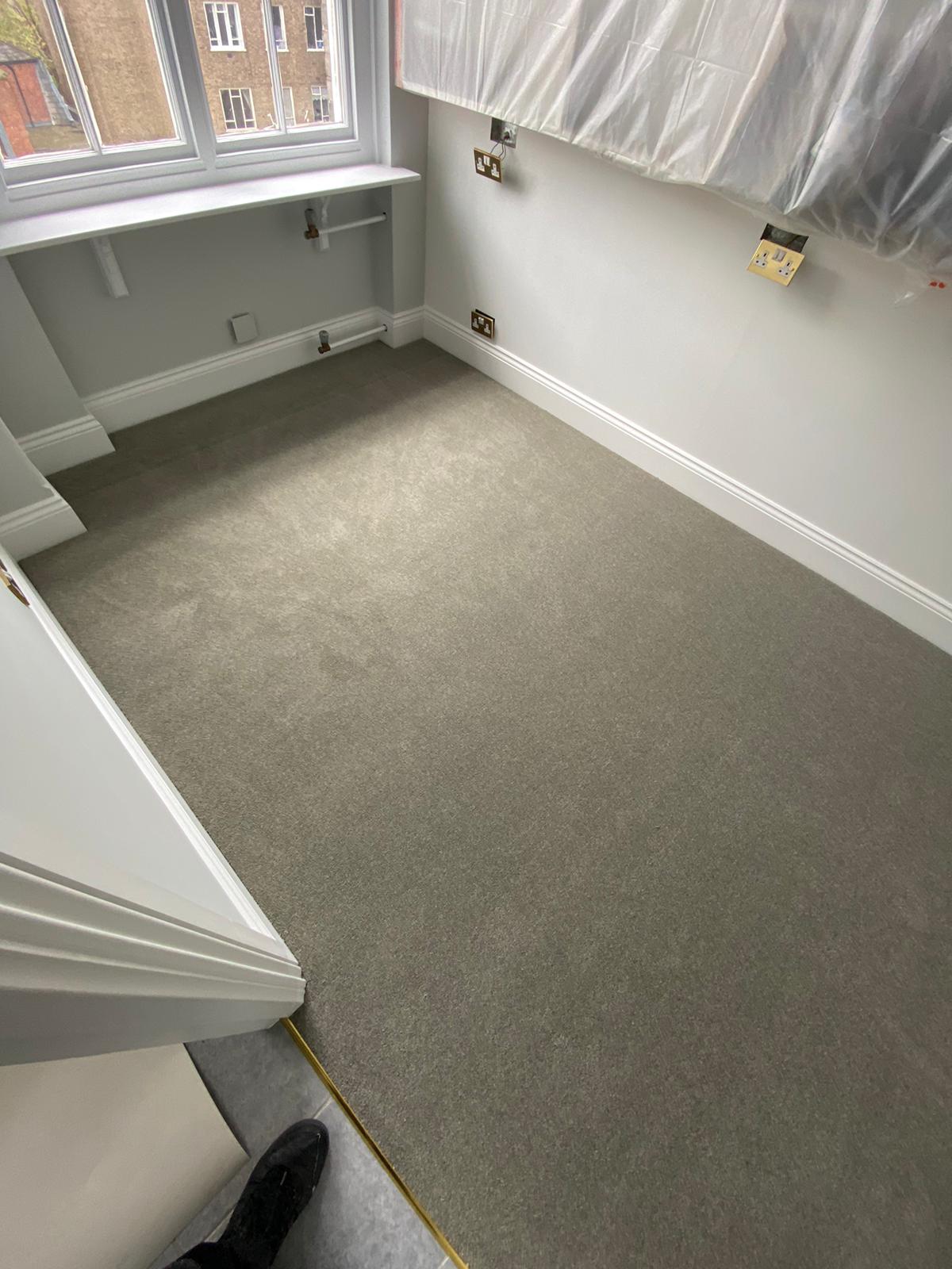 Cormar Carpets Woodlands Heather Elite Mountain Larch installation in Kilburn-0