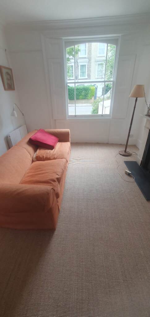 Fibre Carpets Sisal Easyclean Boucle Sunstone Installation in Lambeth, Carpet, Home