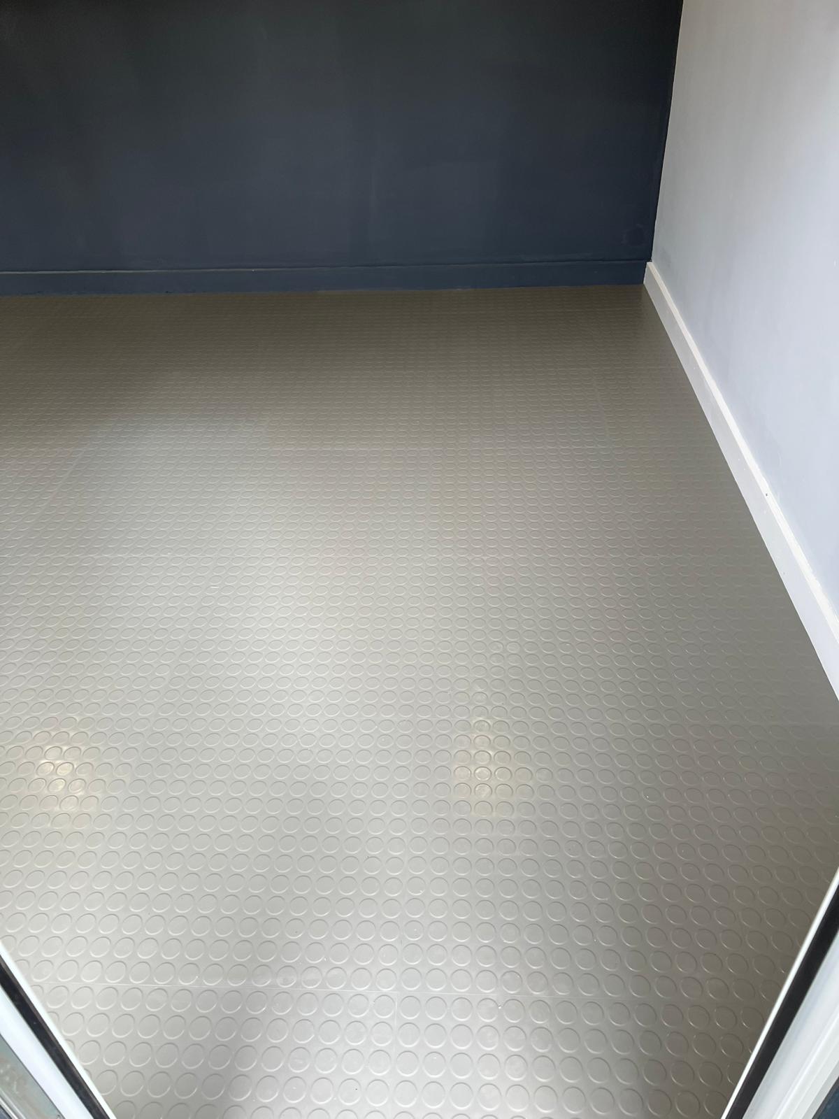 Nora Flooring Norament 0882 rubber flooring intallation in Mayfair-1