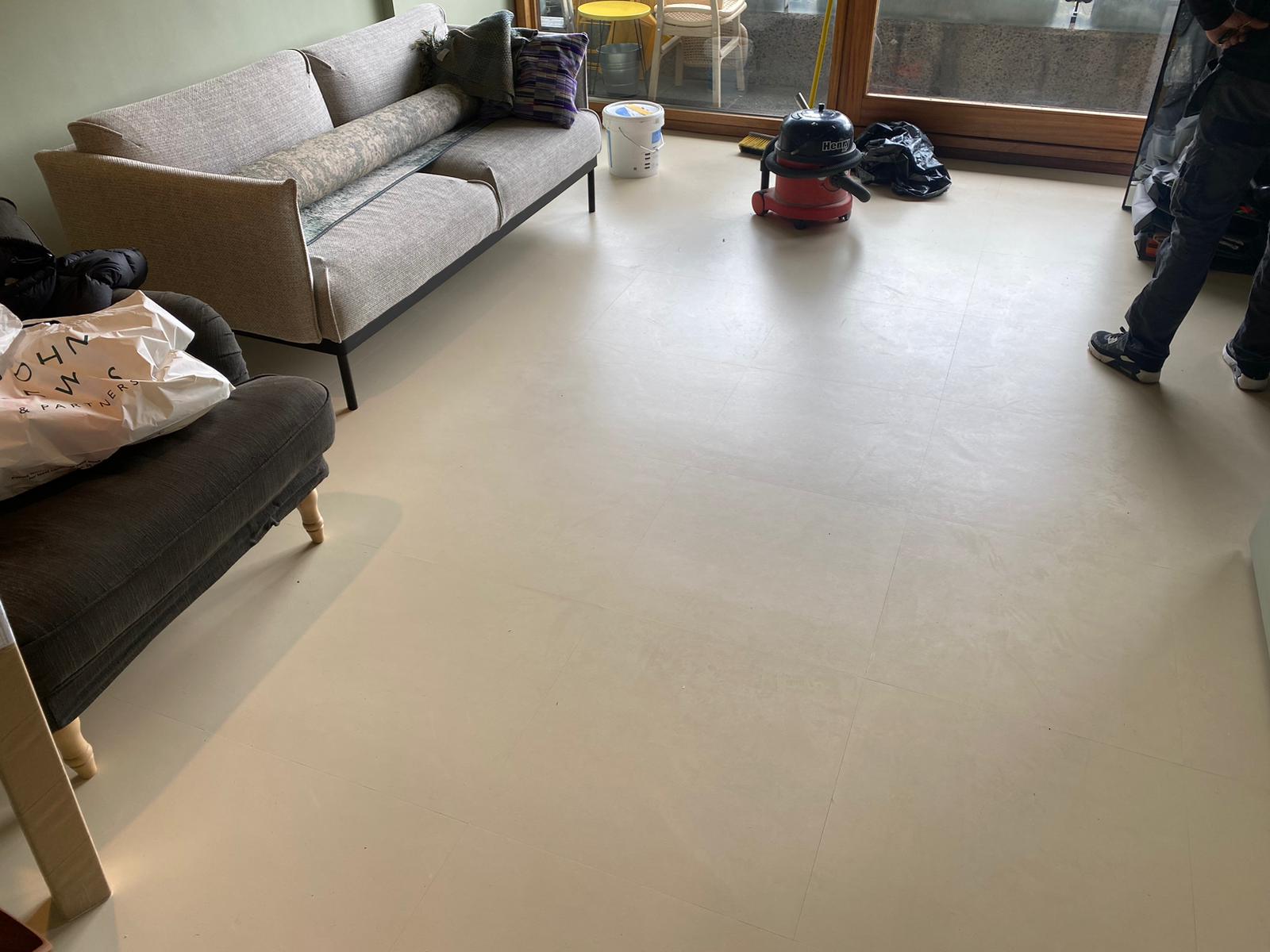 Nora Noraplan Uni 2446 Rubber Flooring Installation in Kensington - Rubber Flooring - Residential