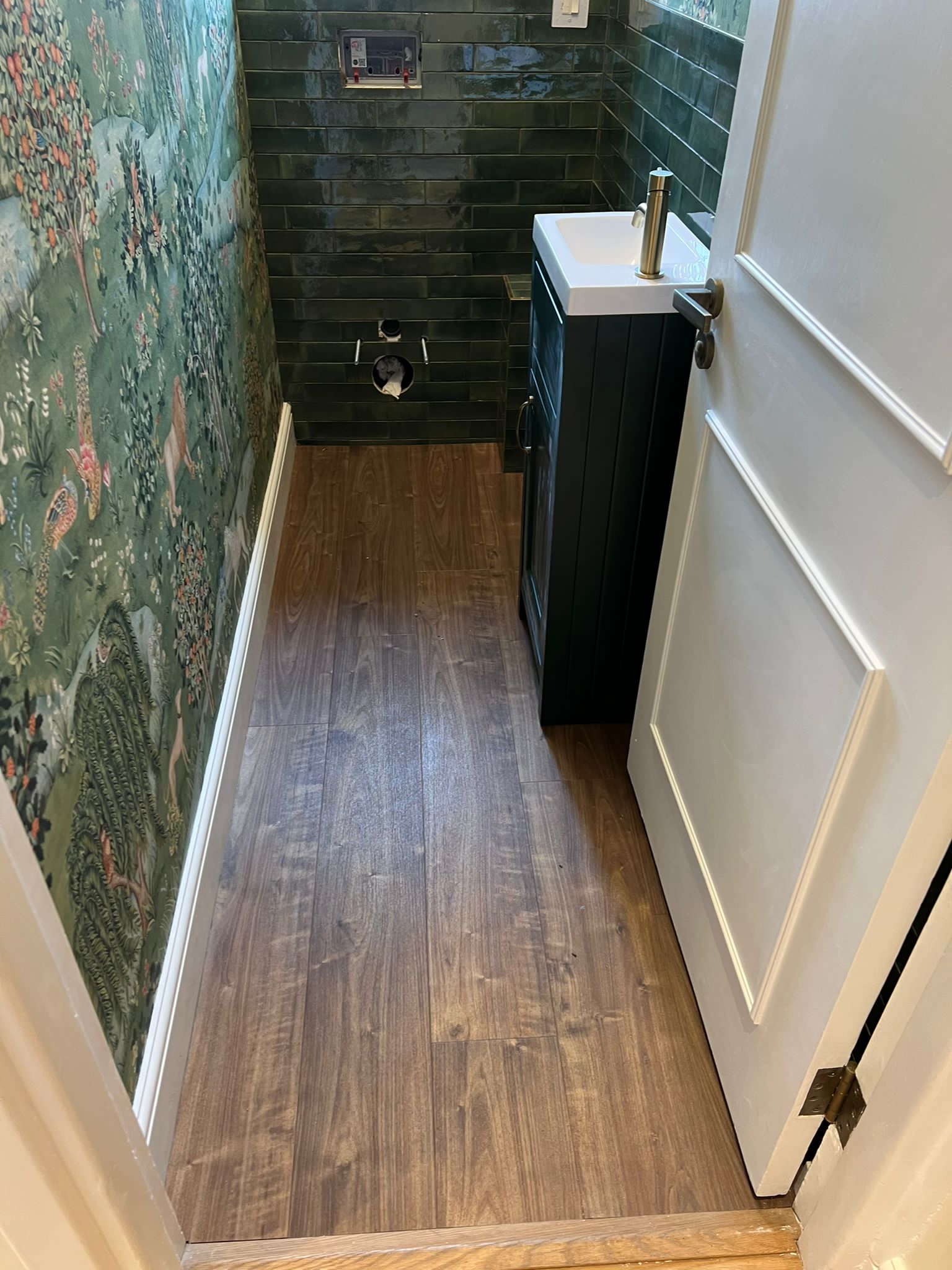 Amtico Signature Classic Walnut installation in Ealing-2