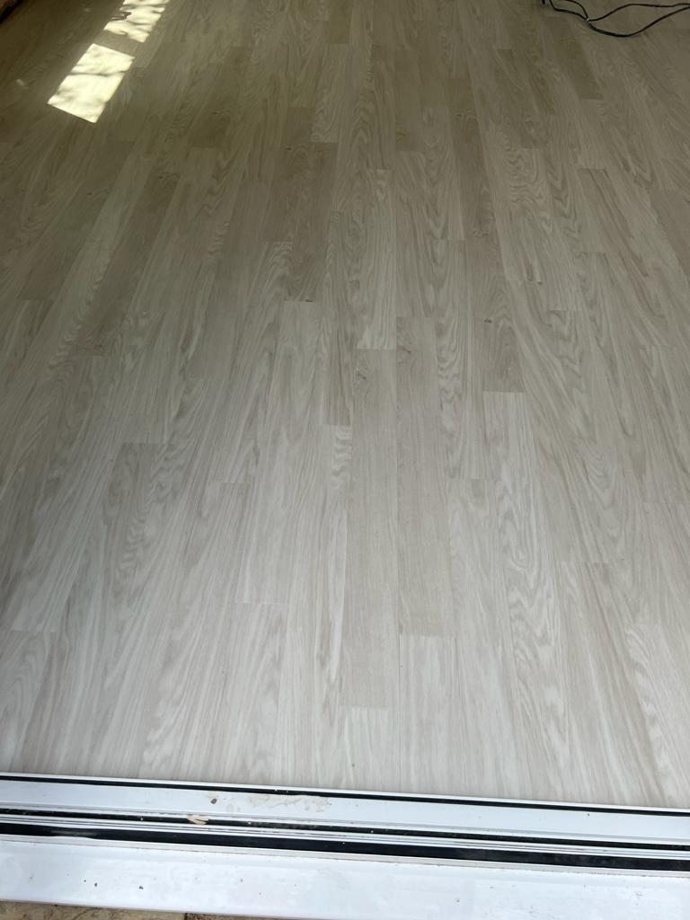 Amtico Spacia White Oak installation in Kilburn-2