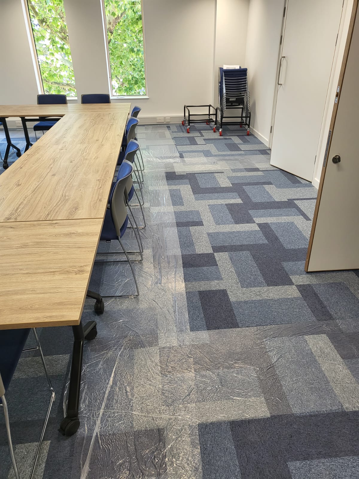 Desso Carpet Tiles installation in Acton-1
