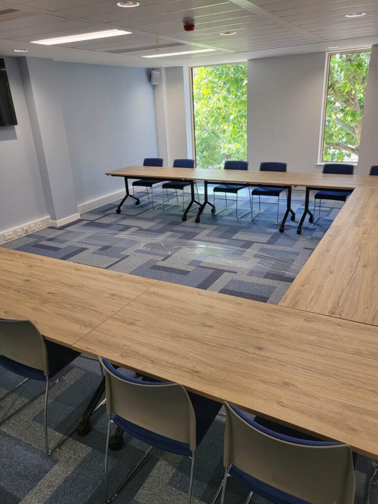 Desso Carpet Tiles Installation in Acton, Office