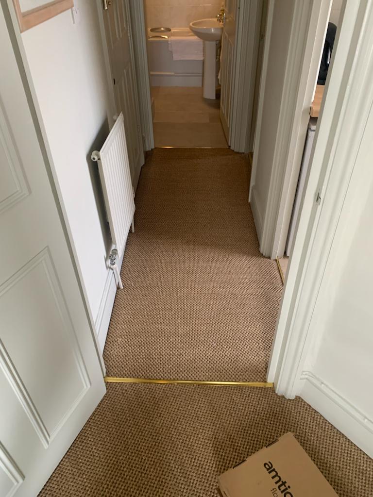 Fibre Carpets Sisal Bengal Raj installation in Putney-0