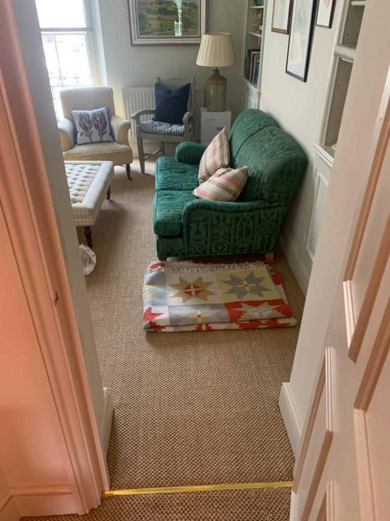 Fibre Carpets Sisal Bengal Raj installation in Putney-2