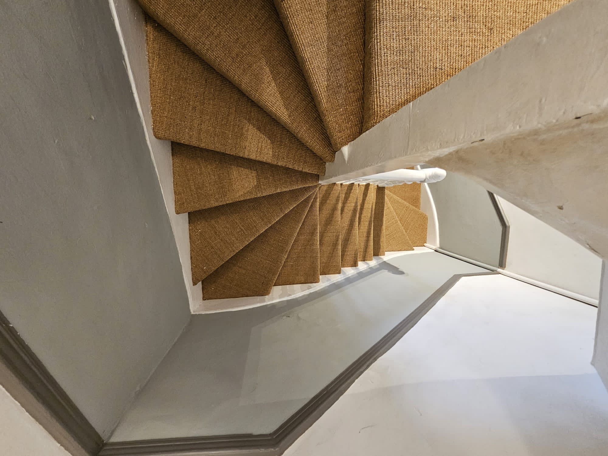 Fibre Carpets Sisal Boucle Saffron Installation in Lambeth - Carpet - Residential