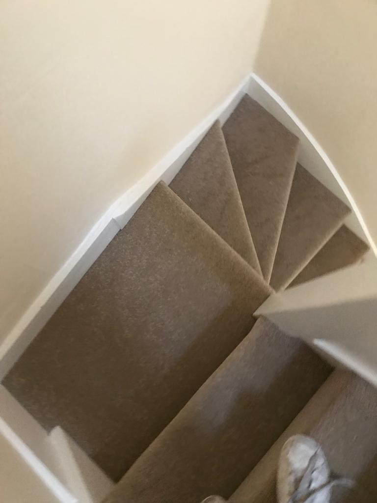 Kingsmead Carpets Natural World Cobble Soft installation in Putney-2