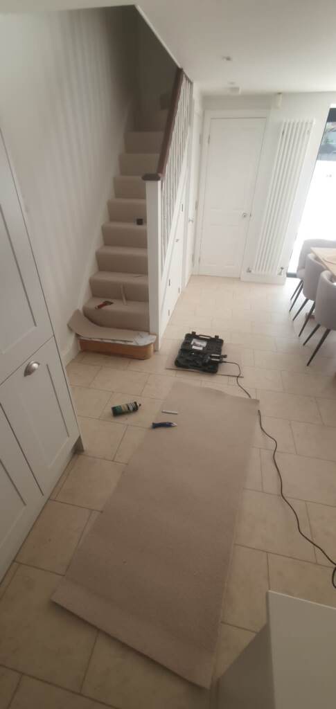 Likewise London Padstow Mouse Tail Carpet Installation in Earls Court, Home