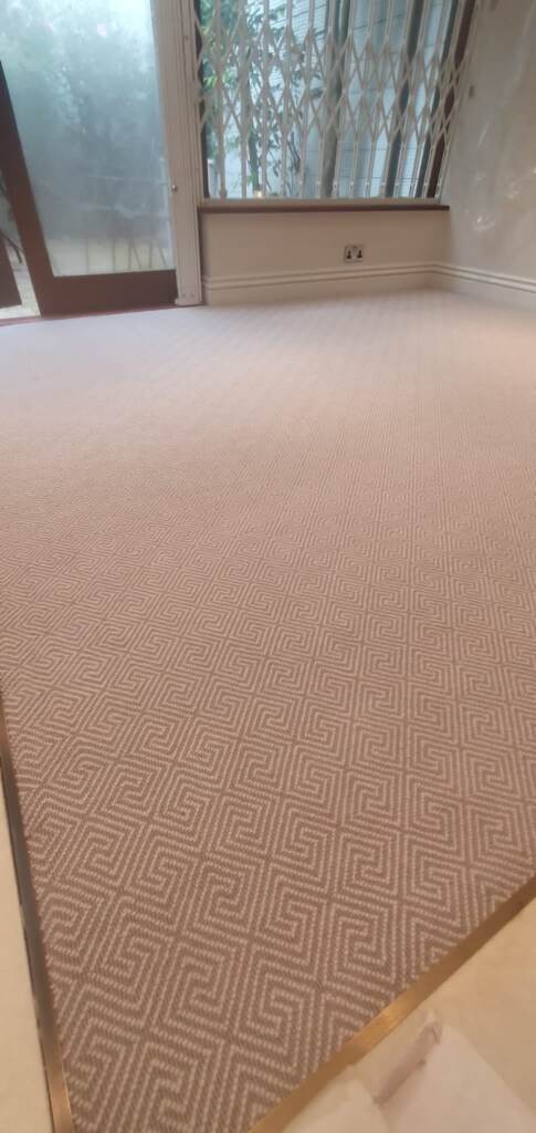 Rols Wool Carpets Gala Key Pumice Installation in Knightsbridge, Carpet, Home