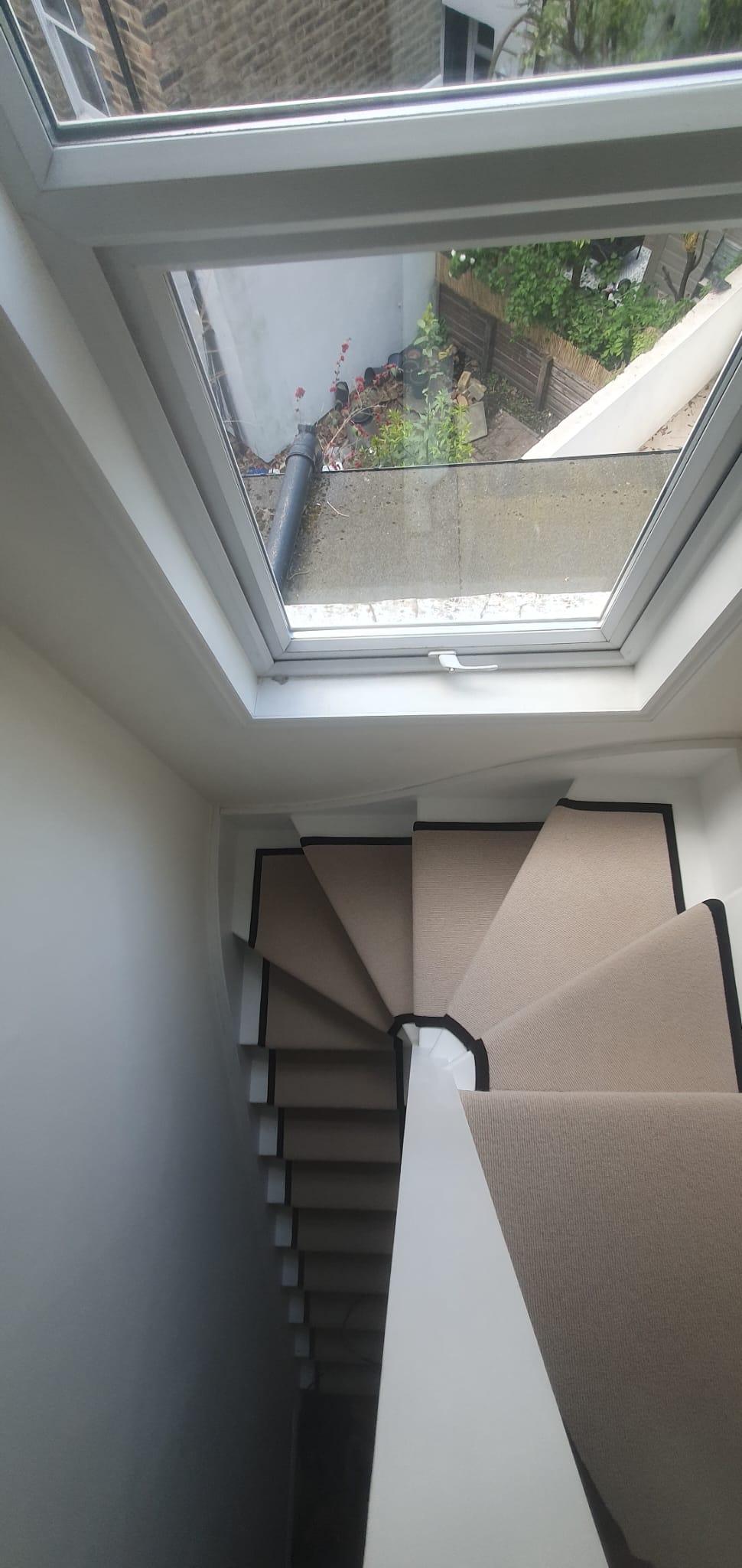 Westex Flooring Natural Loop Cable Thatch carpet installation in Lambeth-2