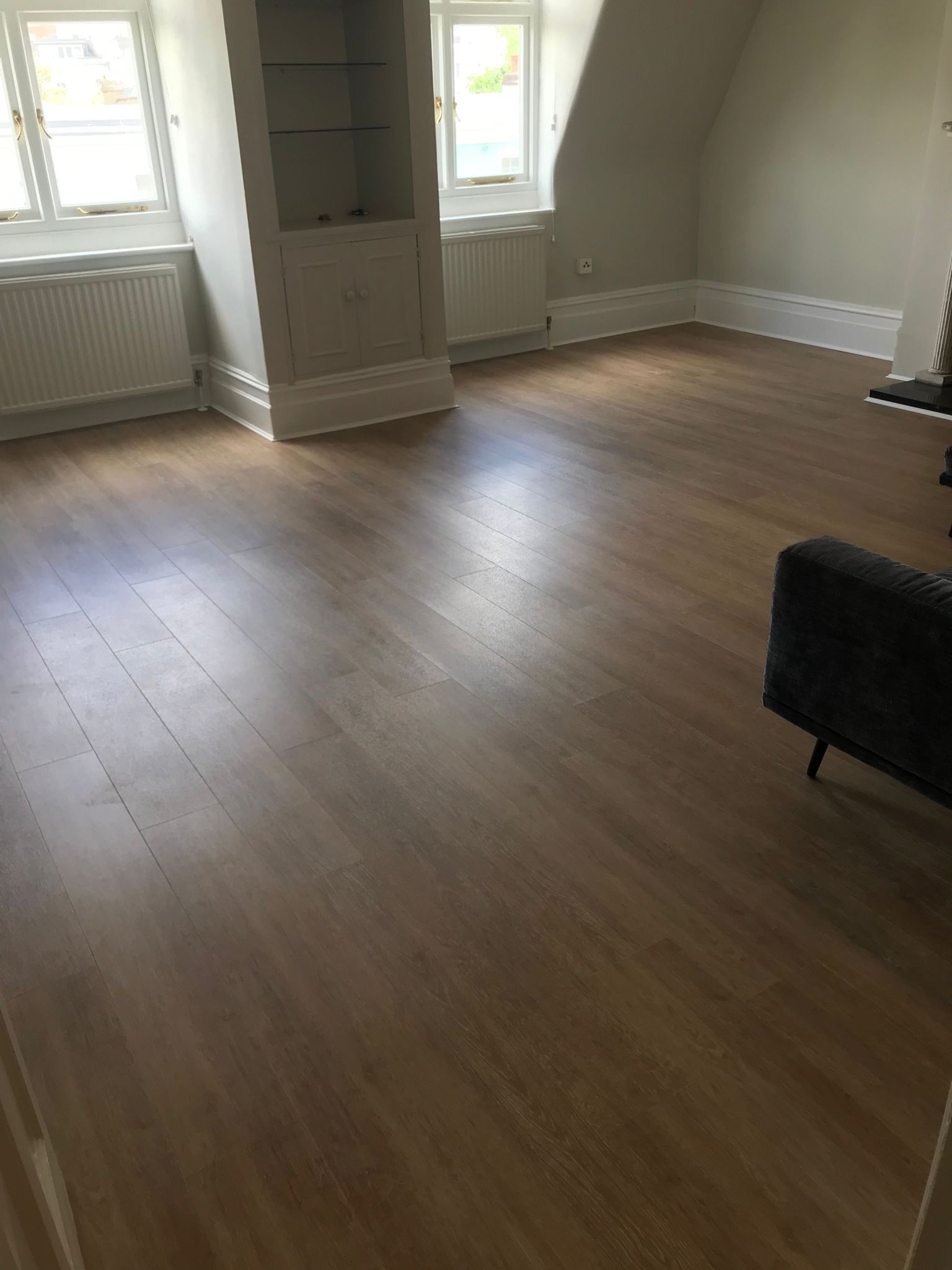 Amtico Click Smart Treated Oak installation in Westminster-1