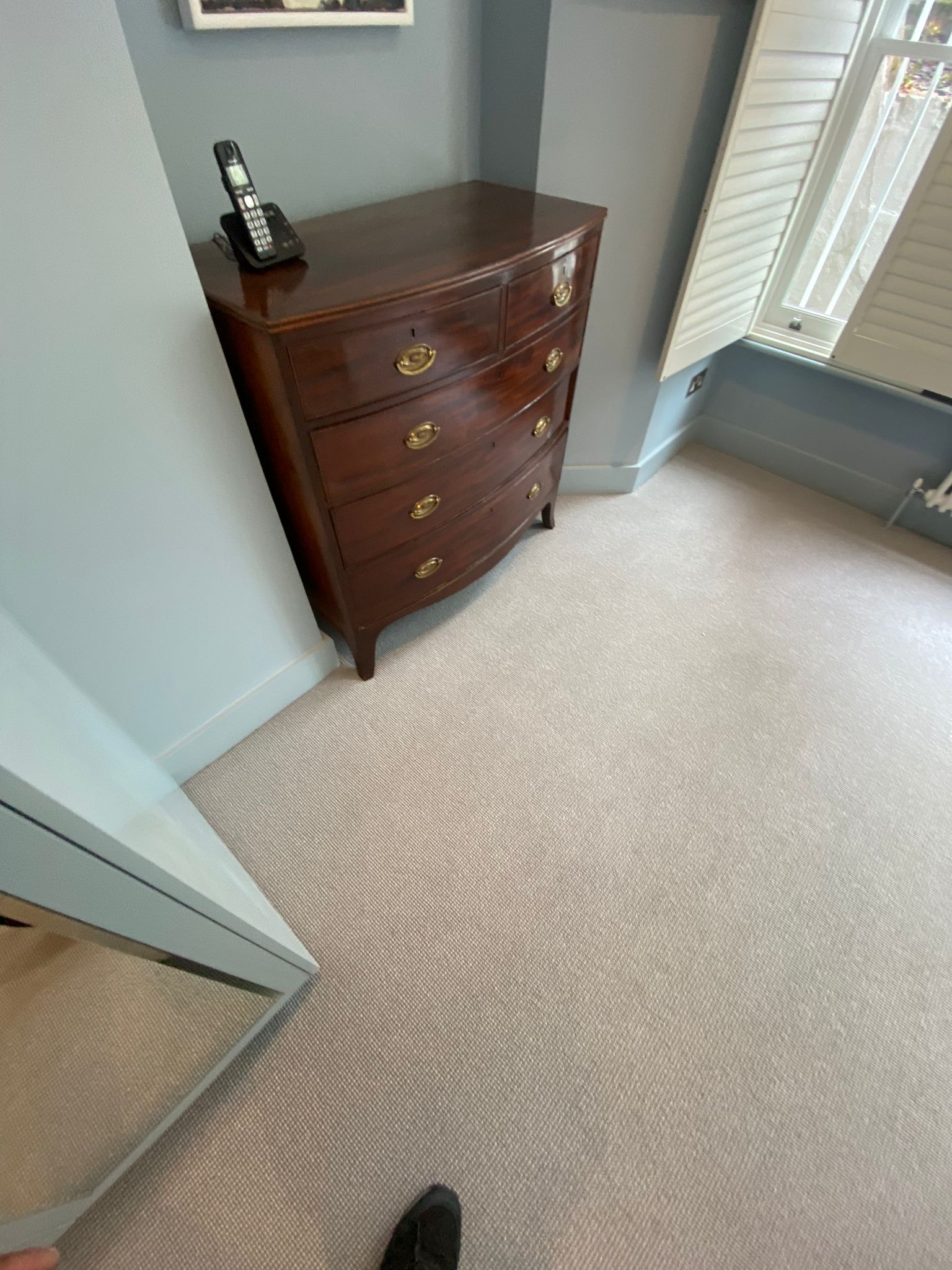 Best Wool Carpets Savannah Grizzle 138 installation in Croydon-1