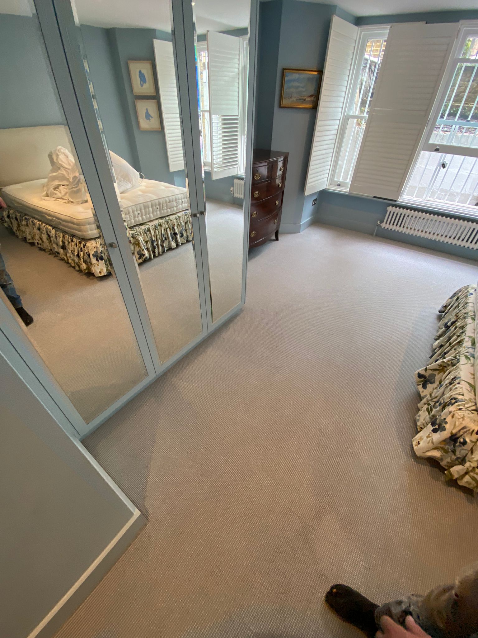 Best Wool Carpets Savannah Grizzle 138 installation in Croydon-2