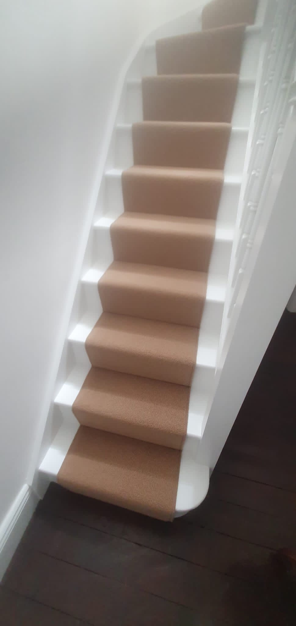 Westex Flooring Natural Loop Collection Cable Corn Carpet Installation in Wandsworth - Westex Flooring - Carpet - Carpet