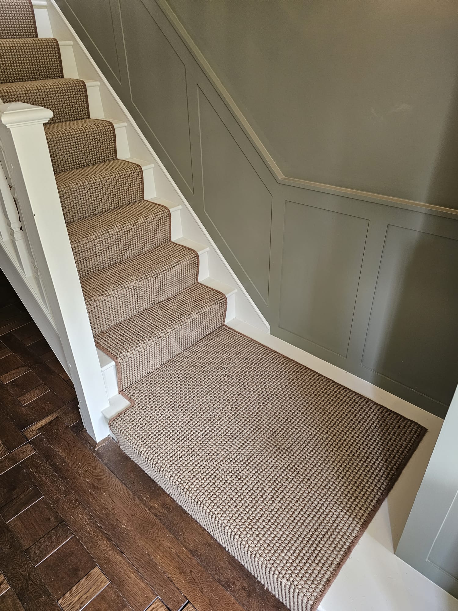 Crucial Trading Sisool Tric Caramel M807 Carpet Installation in Chiswick - Carpet - Residential