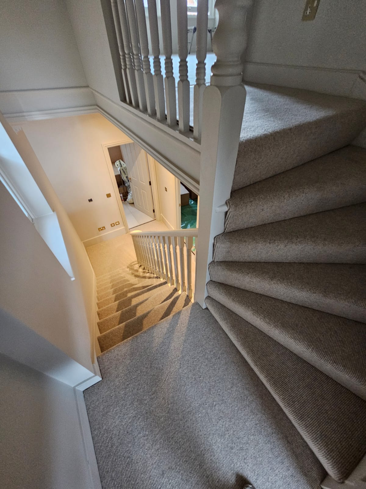 FIbre Carpets Wool Arcadian Sissinghurst installation in Hammersmith-1