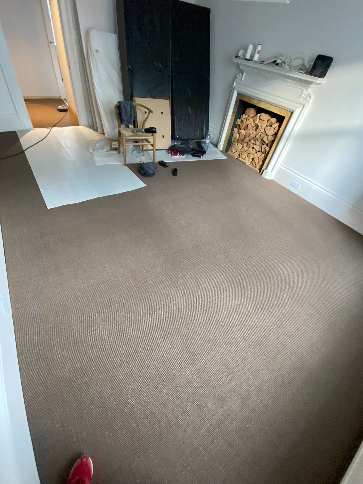 Likewise Floors Sisal Artist Turner Carpet Installation in Hampstead - Carpet - Residential
