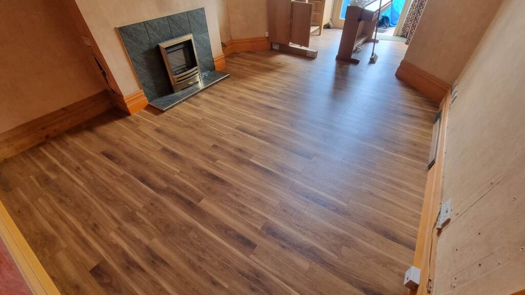 Amtico Spacia Canopy Oak Installation in Earls Court, Luxury Vinyl Tile (LVT) Flooring, Wood Flooring, Home