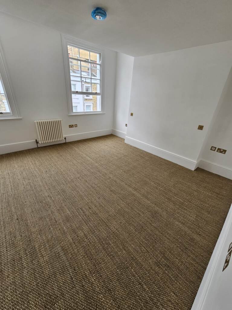 Fibre Carpets Sisal Bengal Mogul Installation in Belgravia, Carpet, Home