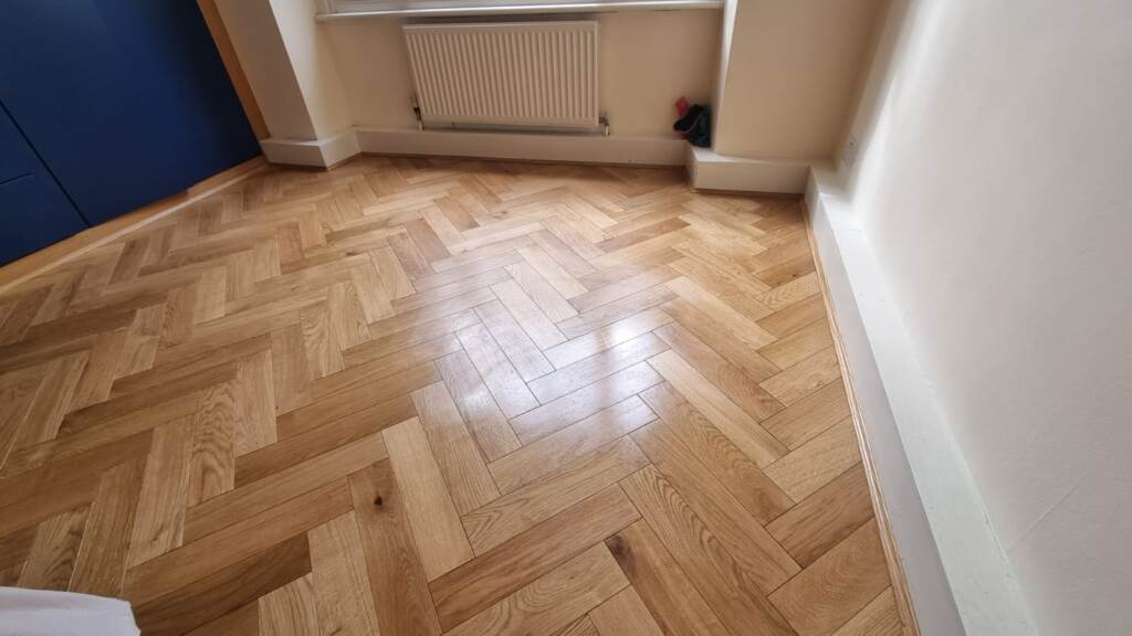 Hermosa Wood Flooring Illuminada Installation in Belgravia, Home