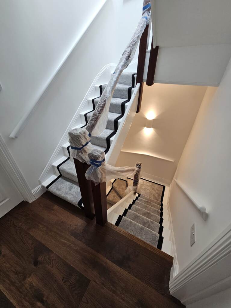 Hugh Mackay Carpets Bijoux Pewter Installation in Putney, Carpet, Home