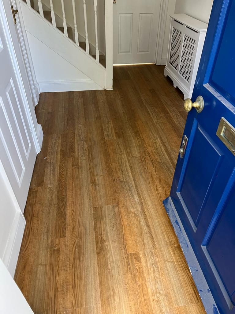 Amtico Signature American Oak installation in Kings Cross-2