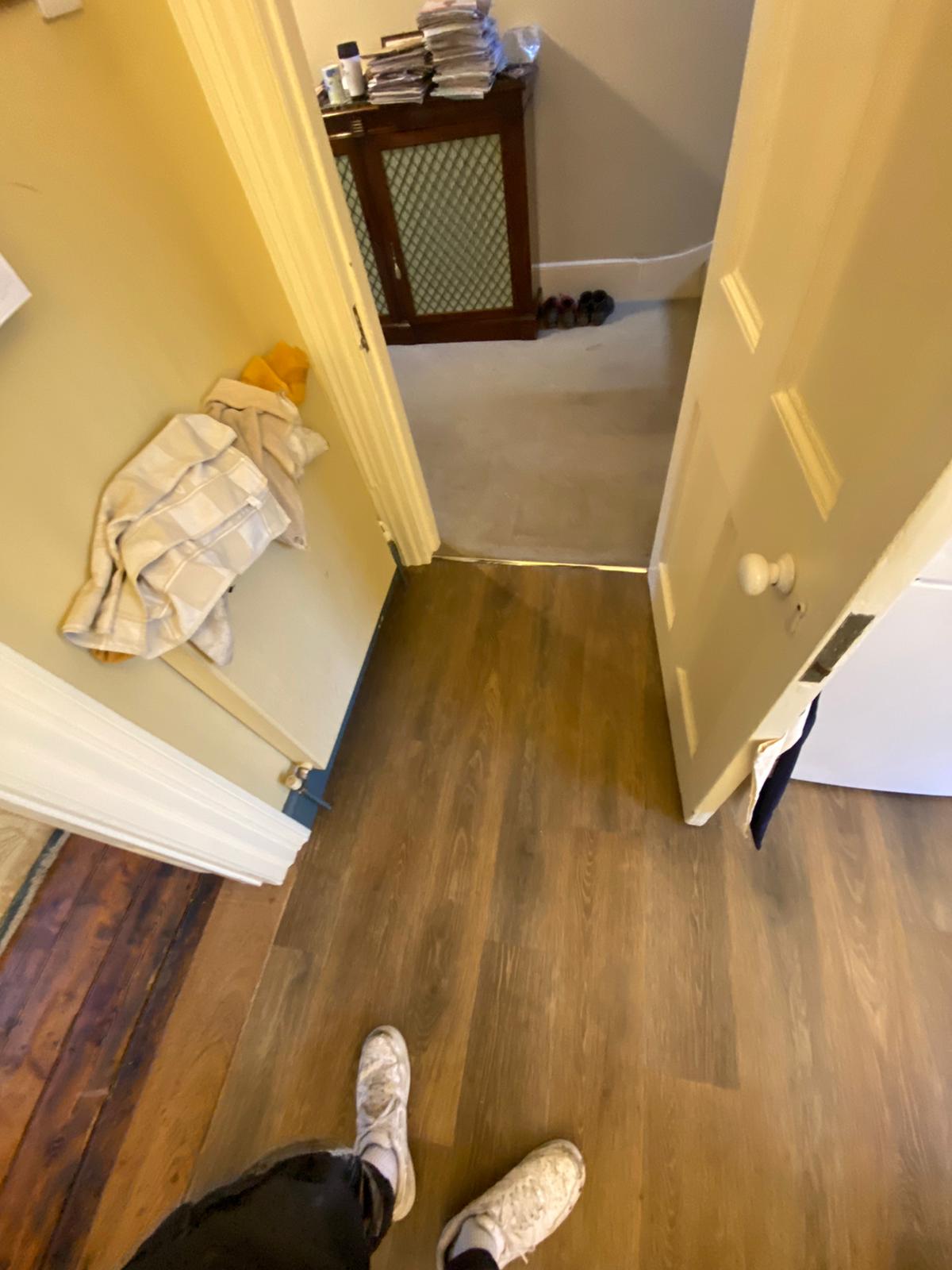 Amtico Spacia Noble Oak fitting in Farringdon-0