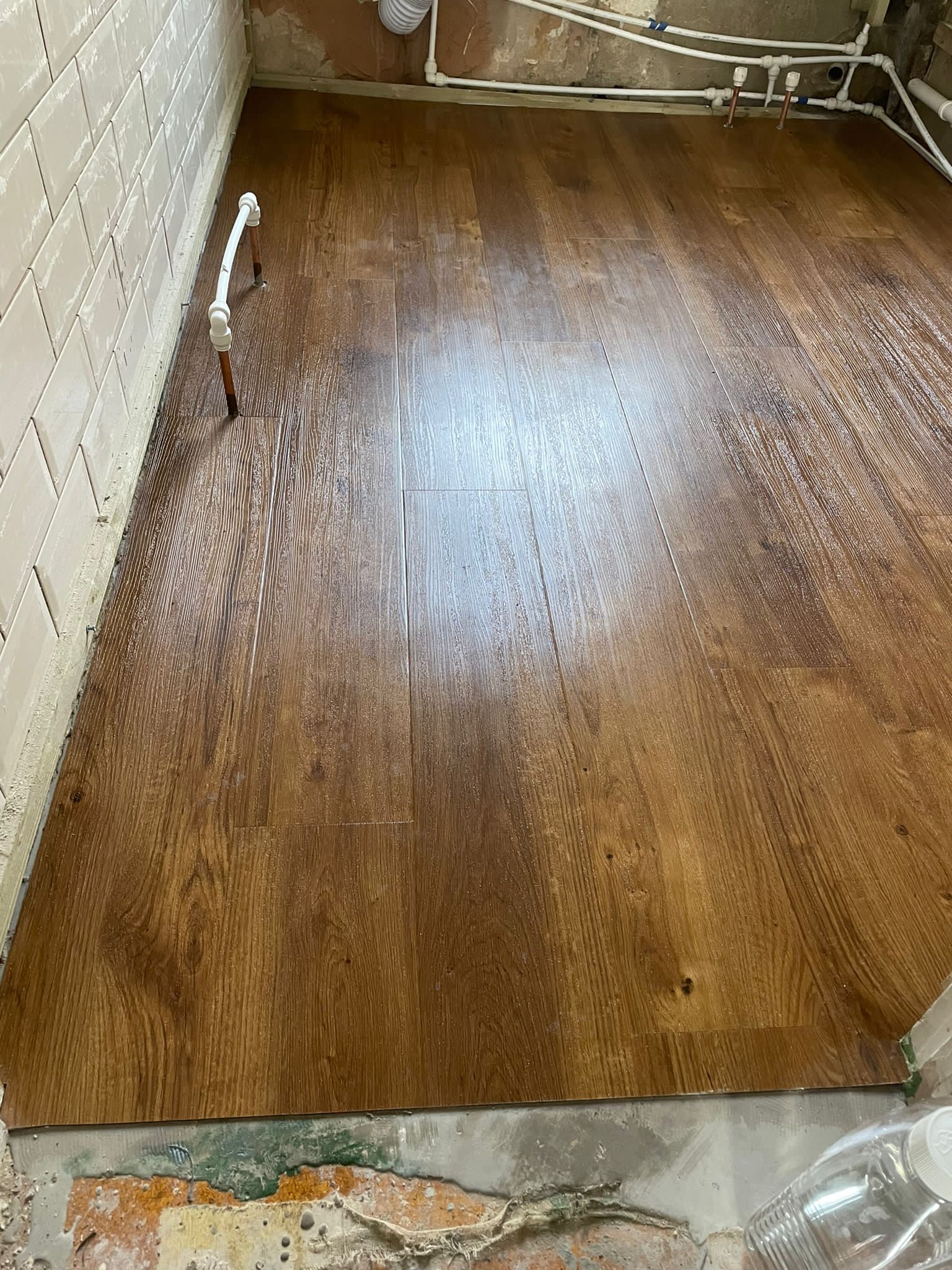 Amtico Spacia Royal Oak installation in Kilburn-0