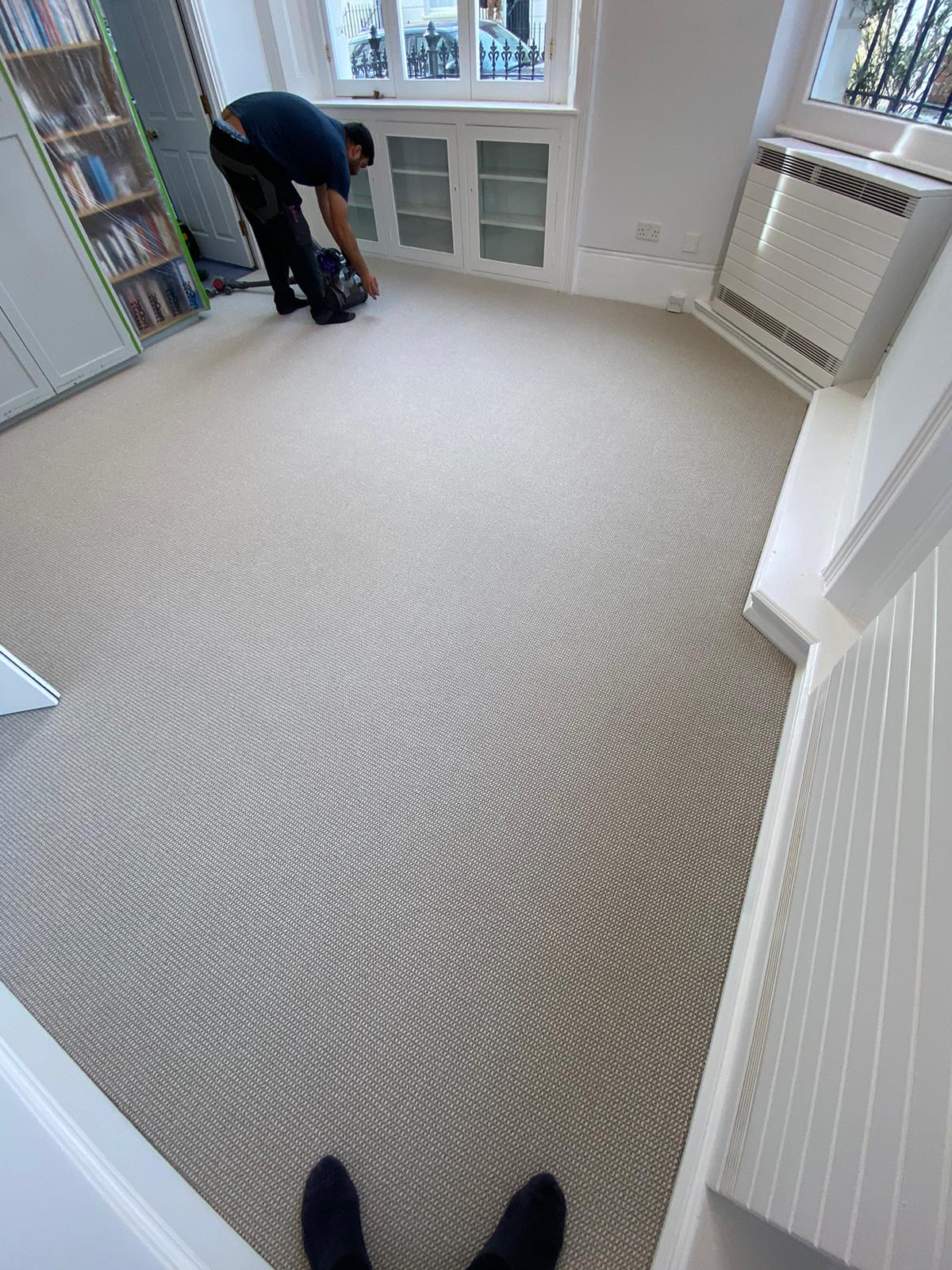 Elements London Havana Old Mural carpet installation in Docklands-0