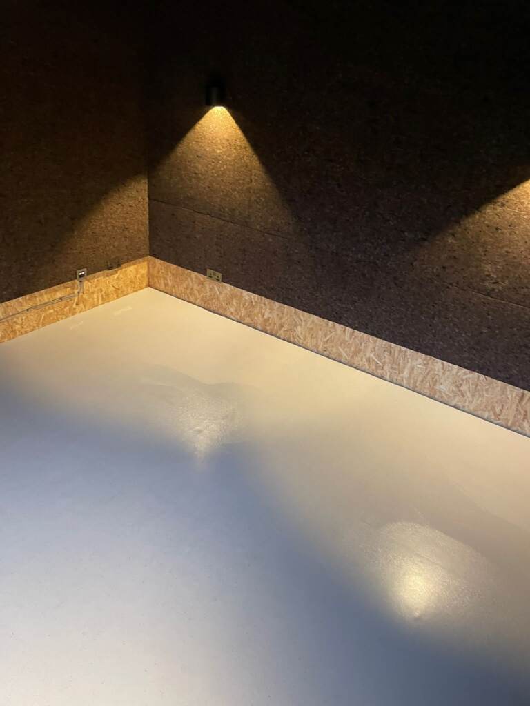 Nora Rubber Flooring Norament 926 Kivo Installation in Notting Hill, Home