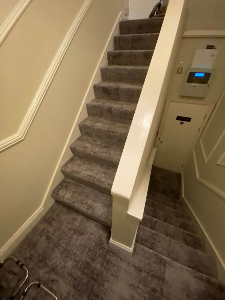 Rols Carpets Luna Titanium Installation in Westminster, Carpet, Home