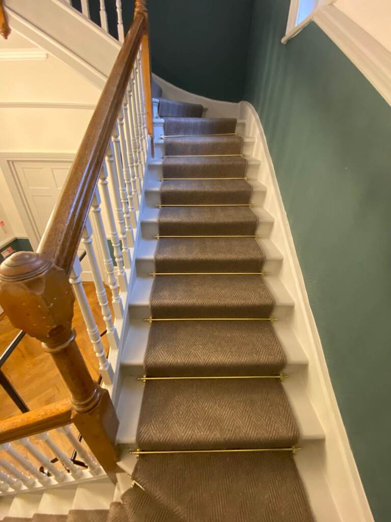 Rols Carpets Maya Wave Licorice Installation in Southwark, Carpet, Home