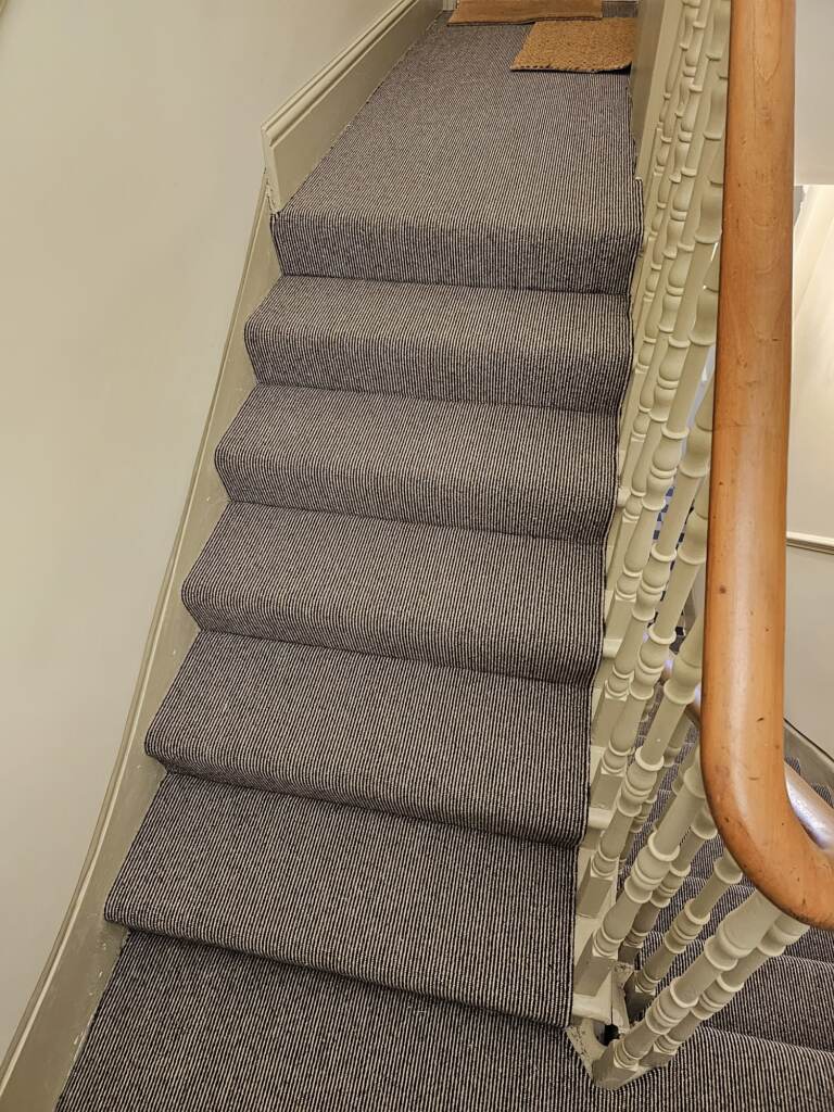 Telenzo Carpets Mainline Holland Park Installation in Wandsworth, Carpet, Home