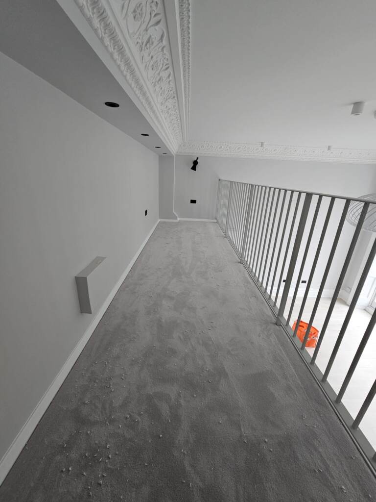 Westex Flooring Silken Velvet Chic Urban Carpet Installation in Fulham, Home