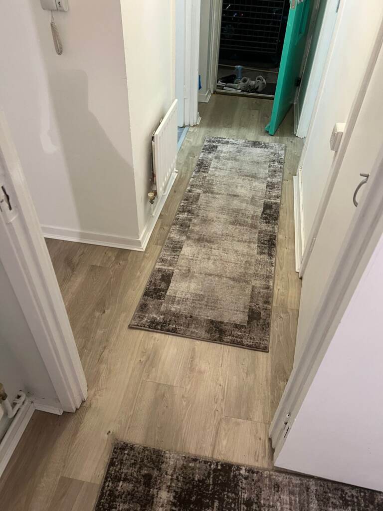 Amtico Click Smart Scandi Oak Installation in Pimlico, Luxury Vinyl Tile (LVT) Flooring, Wood Flooring, Home