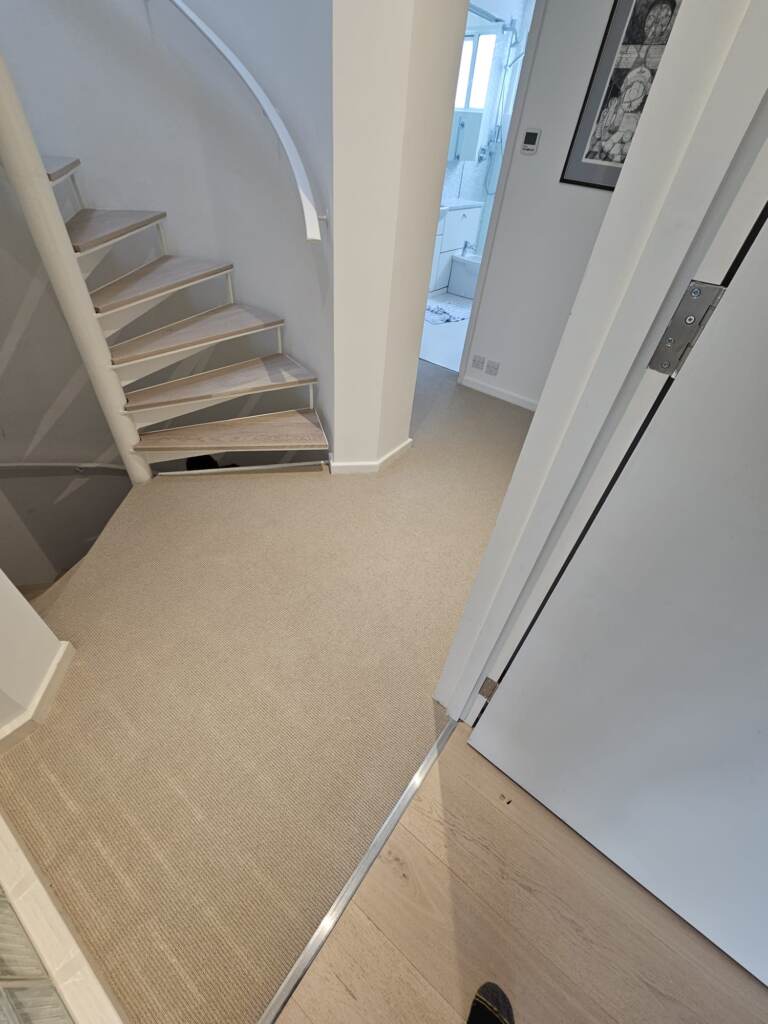 Brockway Carpets Cotswold Bibury Installation in Farringdon, Carpet, Home