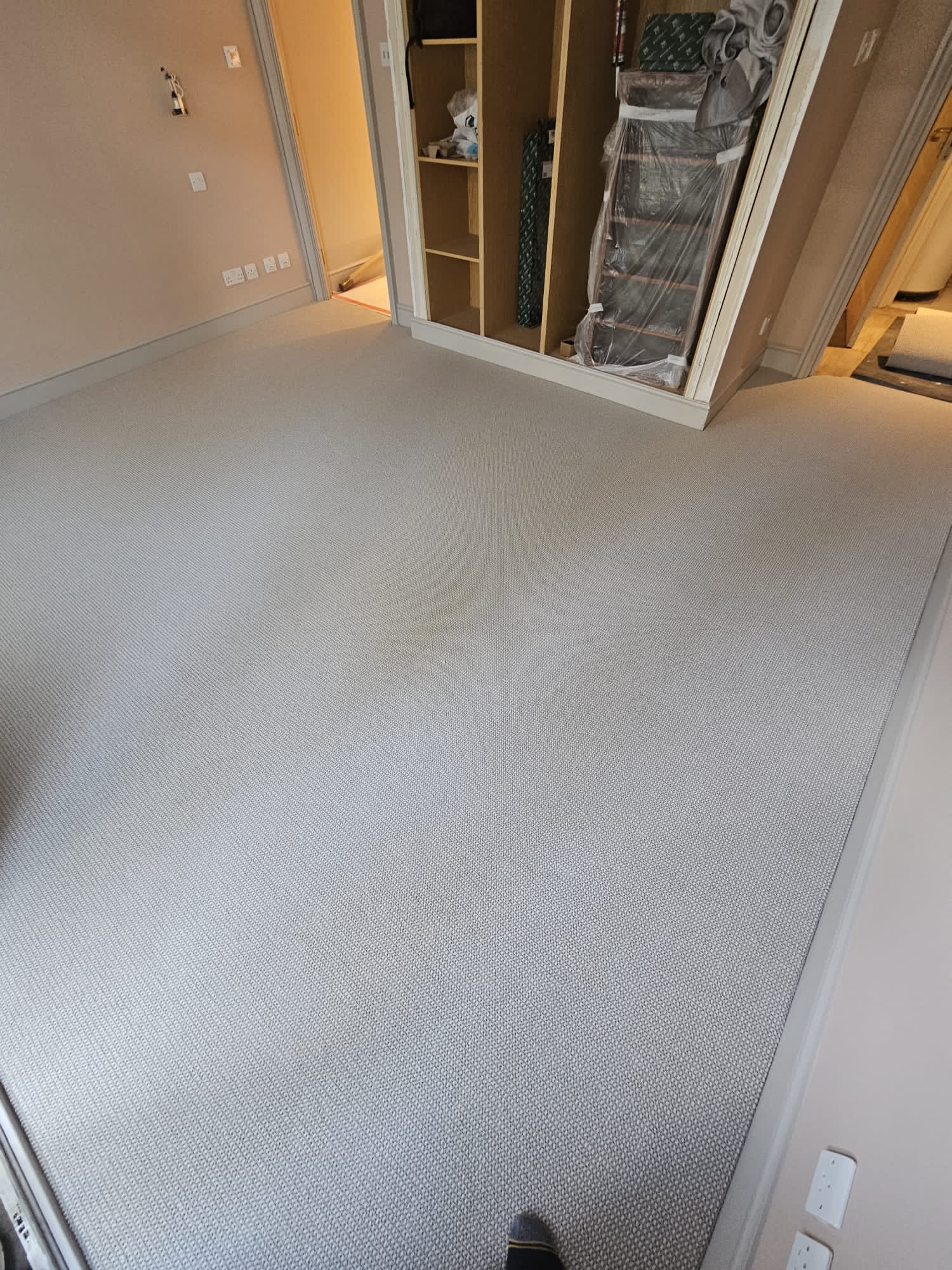 Elements London Havana Sugar Cane carpet installation in Chelsea-1