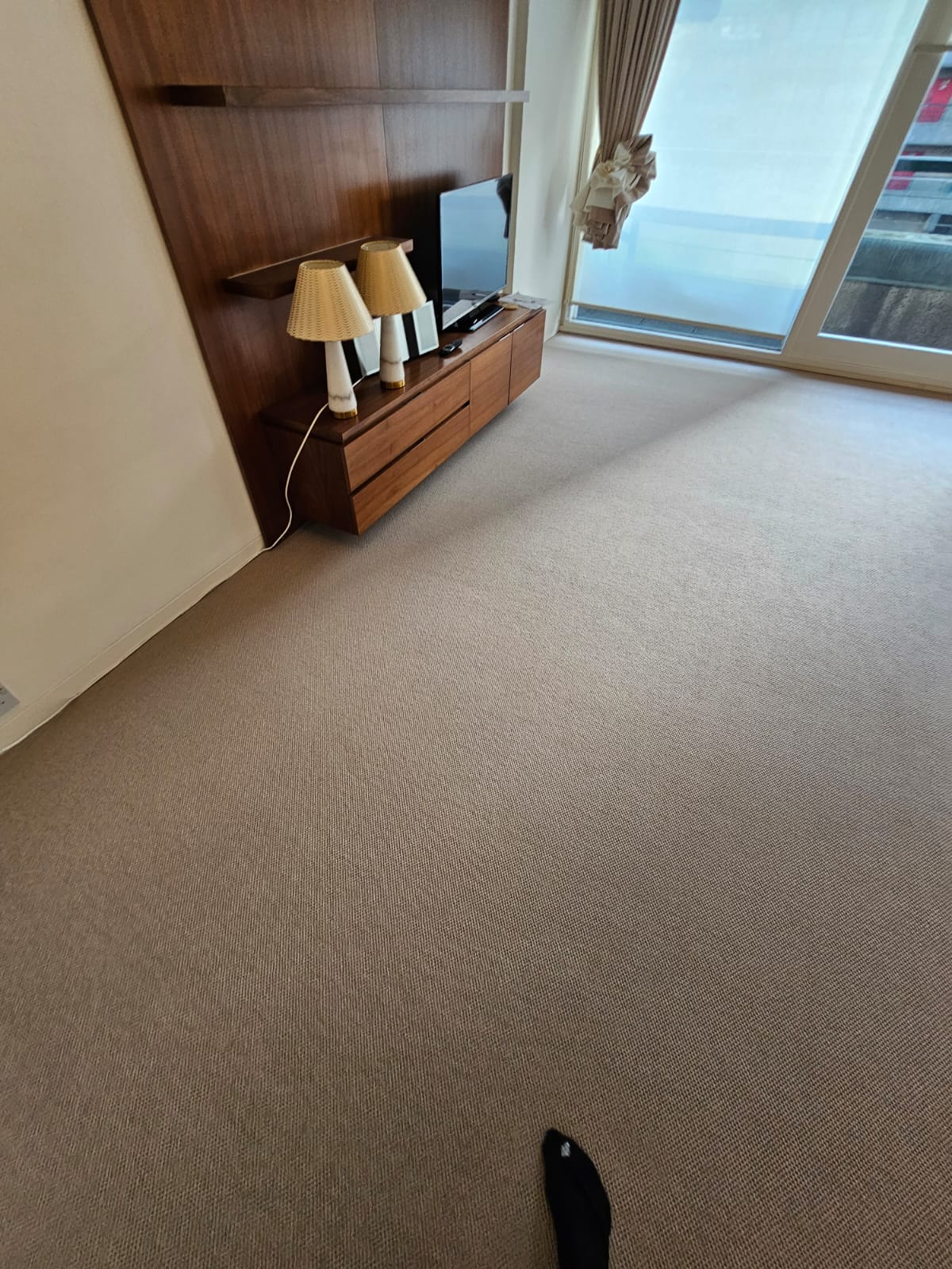 Fibre Carpets Country Homes & Interiors Twill Thatch installation in Mayfair-1