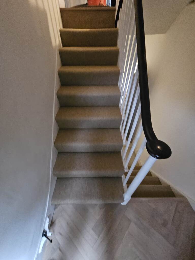 Fibre Carpets Flatweave Classics Small Boucle Ochre Fitting in Lambeth, Carpet, Home