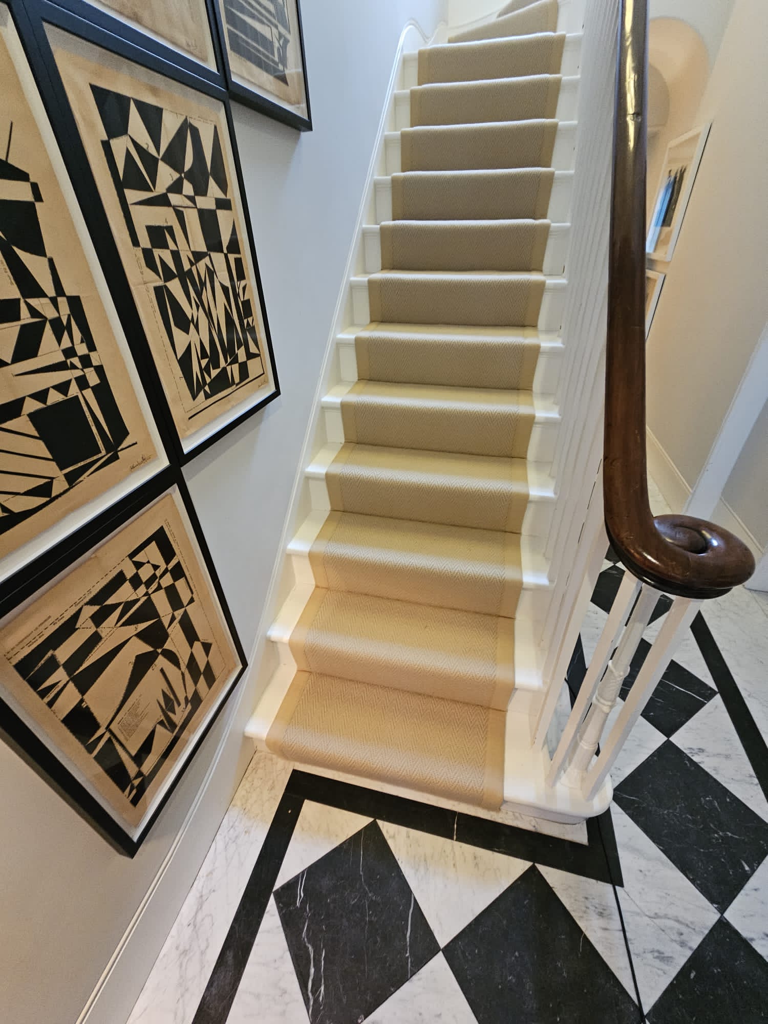 Fibre Carpets Wool Herringfine Colour Bank installation in Richmond-0