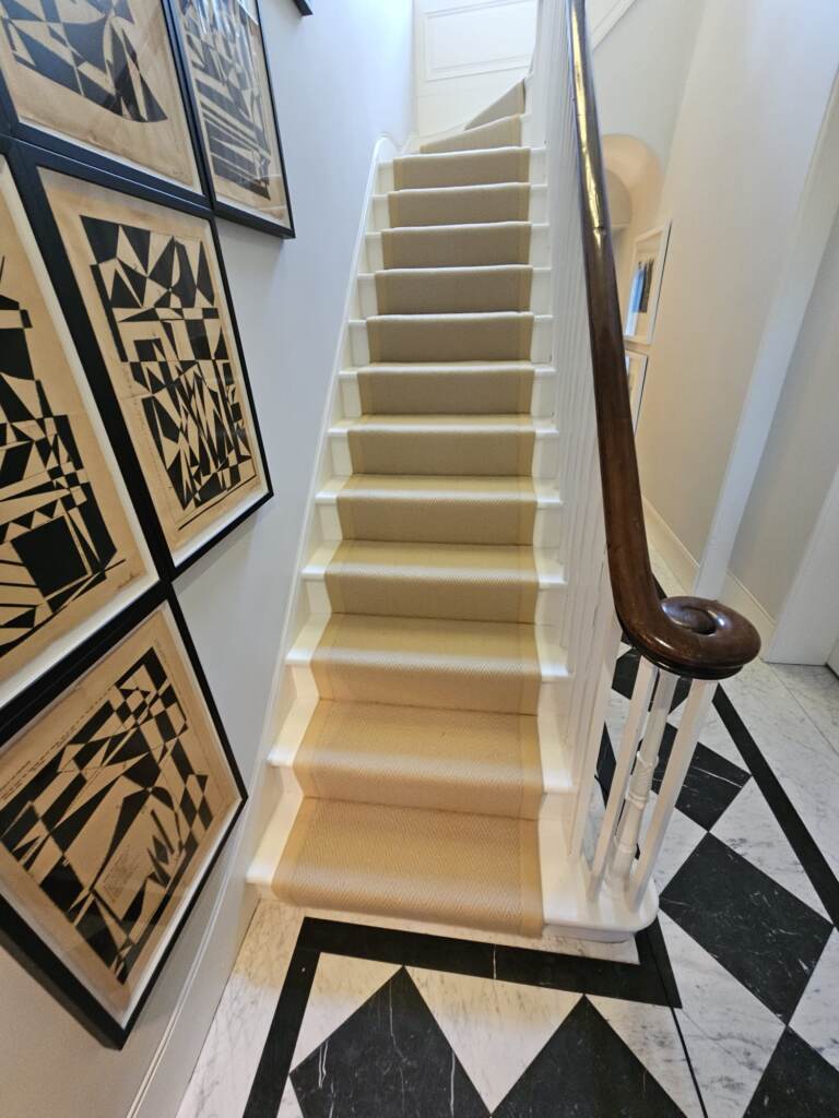 Fibre Carpets Wool Herringfine Colour Bank Installation in Richmond, Carpet, Home