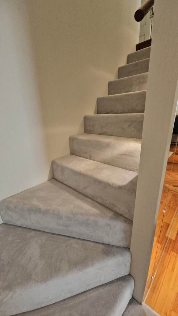 ITC Natural Luxury Flooring Cannes Silver 150300 Carpet Installation in Notting Hill, Home